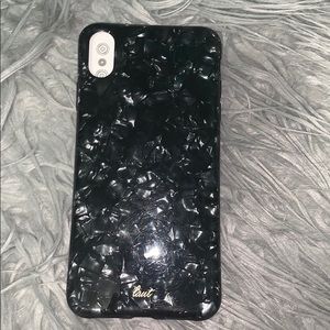Black marble case
